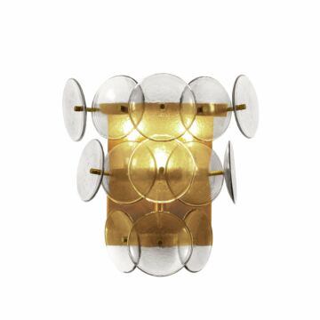 Loren Three LIght Wall Sconce in Weathered Brass by Maxim Lighting