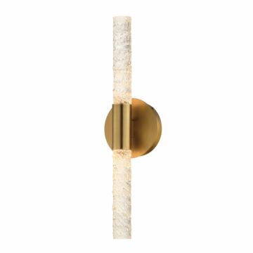 Duchess LED Wall Sconce in Natural Aged Brass by Maxim