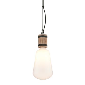 Fulton Pendant in Rusty Iron Salvaged Wood by Troy Lighting