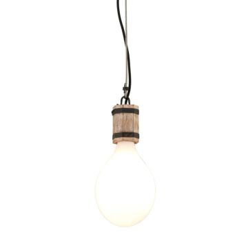 Fulton Pendant in Rusty Iron Salvaged Wood by Troy Lighting