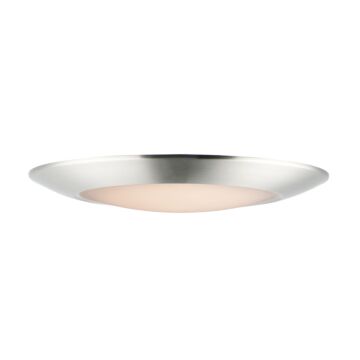 Diverse LED Flush Mount in Satin Nickel by Maxim