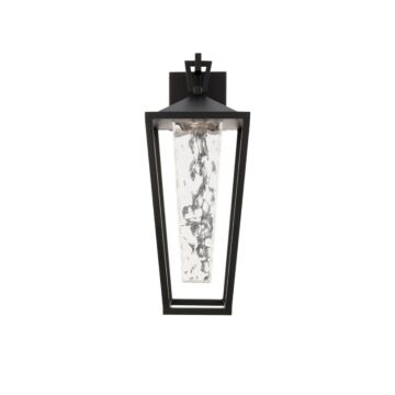 Manchester LED Outdoor Wall Sconce in Black by W.A.C. Lighting