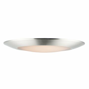 Diverse LED Flush Mount in Satin Nickel by Maxim