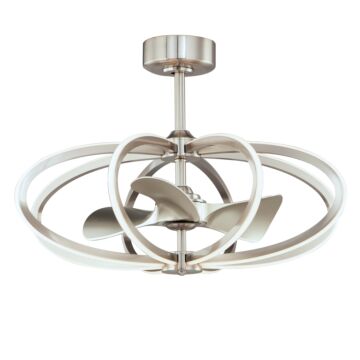 Solstice LED Fandelight in Satin Nickel by Maxim Lighting