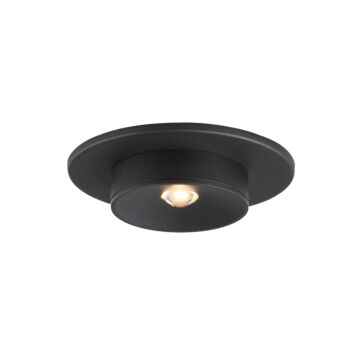 Caldera LED Flush Mount in Black by Maxim