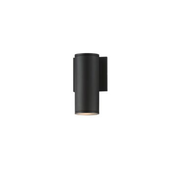 Caldera LED Outdoor Wall Sconce in Black by Maxim