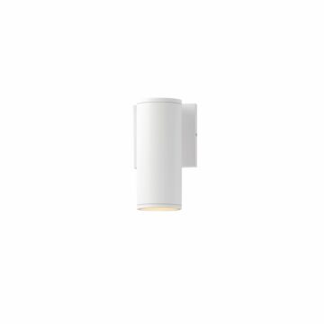 Caldera LED Outdoor Wall Sconce in White by Maxim