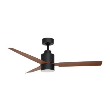 Falcon 52" Ceiling Fan in Black   Walnut by Maxim Lighting