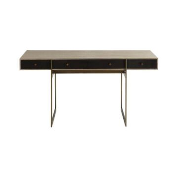 Ollie Desk in Antique Brass by Arteriors