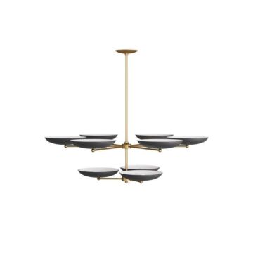 Griffith Chandelier in Bronze by Arteriors