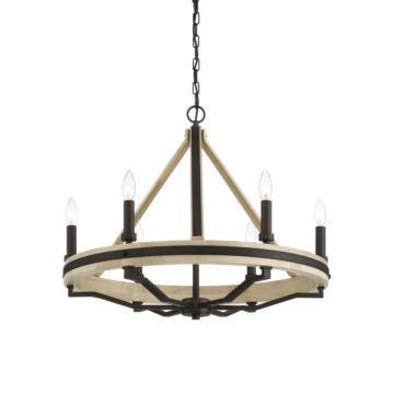 Sonoma  Chandelier in Dark Bronze by Minka-Lavery