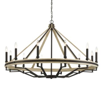 Sonoma  Chandelier in Dark Bronze by Minka-Lavery