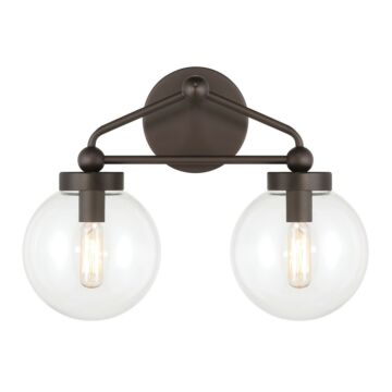 Stella  Bathroom Vanity Light in Dark Bronze by Minka-Lavery