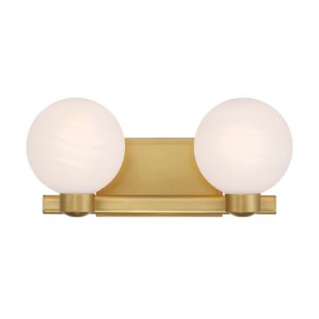 Mooncrest  Bathroom Vanity Light in Legacy Brass by Minka-Lavery