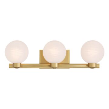 Mooncrest  Bathroom Vanity Light in Legacy Brass by Minka-Lavery