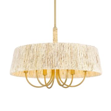 Hellia  Pendant in Legacy Brass by Minka-Lavery