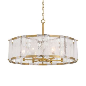 Veil  Pendant in Legacy Brass by Minka-Lavery