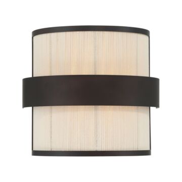 Harbor Wrap  Wall Sconce in Legacy Brass  & Dark by Minka-Lavery
