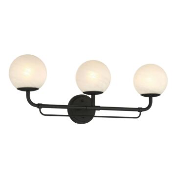 Whitehall  Bathroom Vanity Light in Dark Matte Black by Minka-Lavery