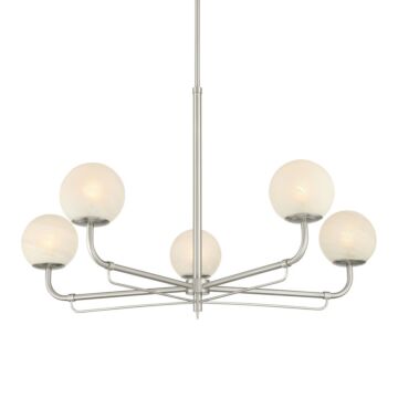 Whitehall  Chandelier in Brushed Nickel by Minka-Lavery