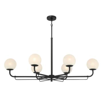 Whitehall  Island Pendant in Dark Matte Black by Minka-Lavery