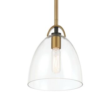 Sommersby  Pendant in Legacy Brass & Matte Coal by Minka-Lavery
