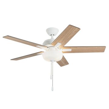 Erikson 52" Ceiling Fan in White by Kuzco Lighting