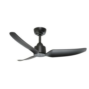 Hugo 42" Ceiling Fan in Matte Black by Kuzco