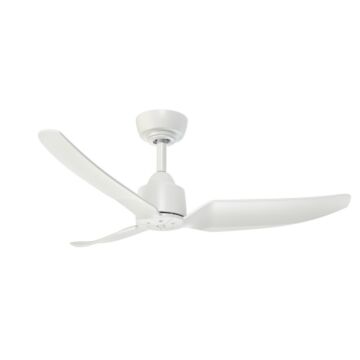 Hugo 42" Ceiling Fan in White by Kuzco
