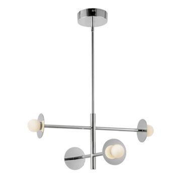 Elixir LED Chandelier in Chrome by Kuzco Lighting