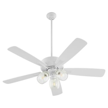 Ovation 52" Ceiling Fan in Studio White by Quorum