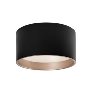 Mousinni LED Flush Mount in Black by Kuzco Lighting