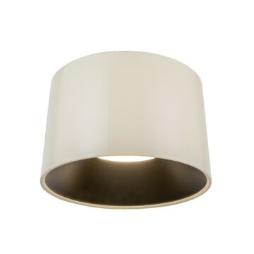 Etta LED Flush Mount in Pearl White by Kuzco Lighting