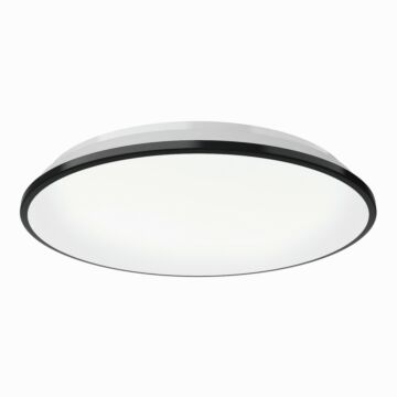 Brook LED Flush Mount in Black by Kuzco Lighting