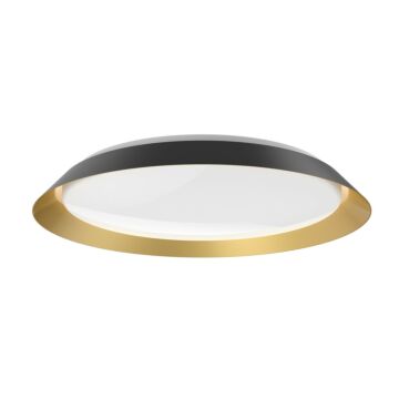 Jasper LED Flush Mount in Black Gold by Kuzco Lighting