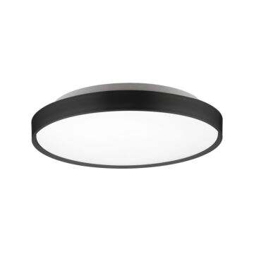 Brunswick LED Flush Mount in Black by Kuzco Lighting