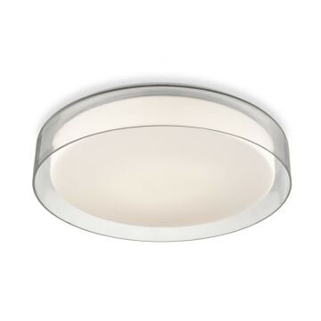Aston LED Flush Mount in Clear by Kuzco Lighting