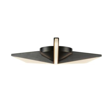 Tachi LED Flush Mount in Urban Bronze by Kuzco Lighting