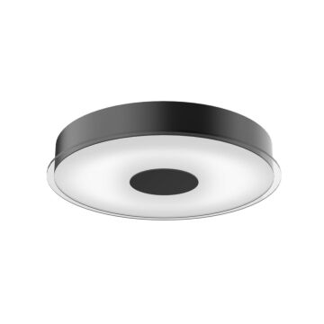 Parker LED Flush Mount in Black by Kuzco Lighting