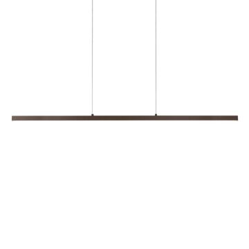 Vega LED Linear Pendant in Black by Kuzco Lighting