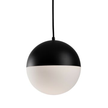 Monae LED Pendant in Black by Kuzco Lighting