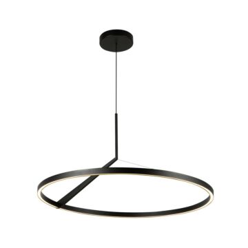 Roda LED Pendant in Black by Kuzco Lighting