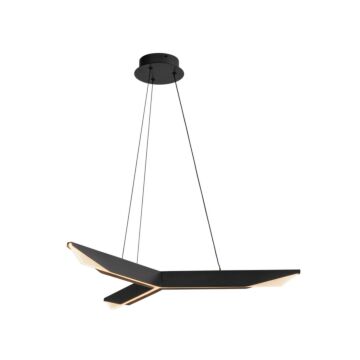 Tachi LED Pendant in Urban Bronze by Kuzco