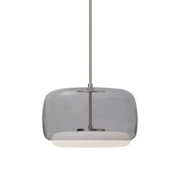 Enkel LED Pendant in Smoked Brushed Nickel by Kuzco Lighting