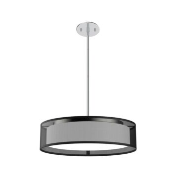 Dalton LED Pendant in Black Organza by Kuzco Lighting