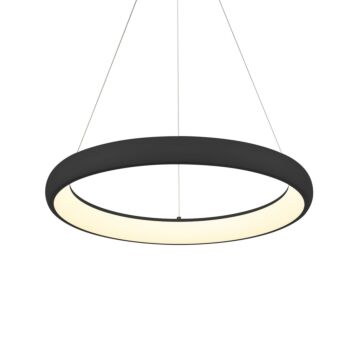 Cortana LED Pendant in Black by Kuzco Lighting