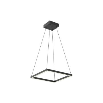 Piazza LED Pendant in Black by Kuzco Lighting