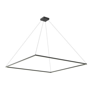 Piazza LED Pendant in Black by Kuzco Lighting