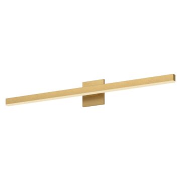 Vega LED Bathroom Vanity Light in Brushed Gold by Kuzco Lighting