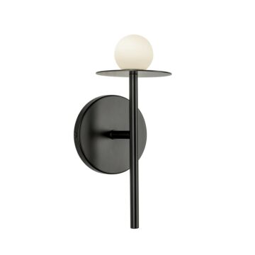 Elixir LED Wall Sconce in Black by Kuzco